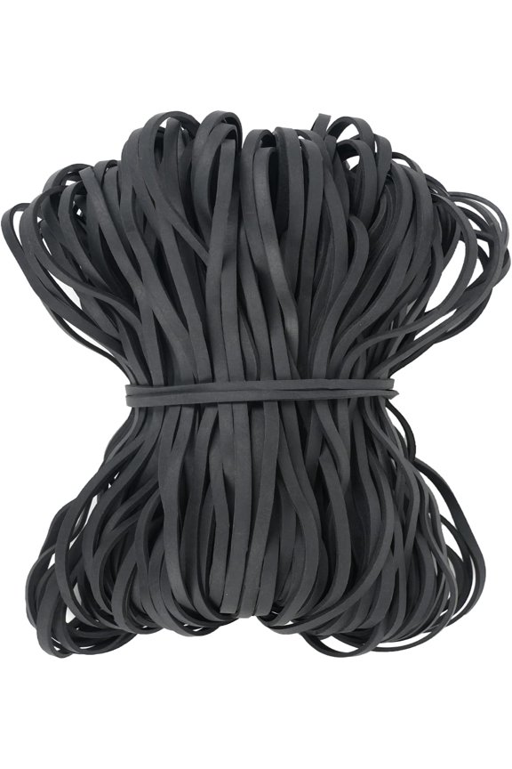 AIWOQI Rubber Bands Size 117B 140pcs Large Heavy Duty Big Rubber Band | Elastic Bands for Office Supplies File Folders Garbage Can Bands Trash Can Rubber Bands Fits 8-33 Gallon