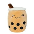 thumbnail image 1 of AIXINI 9.4 inch Boba Stuffed Plushie Bubble Tea Plush Pillow Cartoon Cylindrical Milk Boba Tea Cup Pillow, Super Soft Kawaii Hugging Cushion, 1 of 4