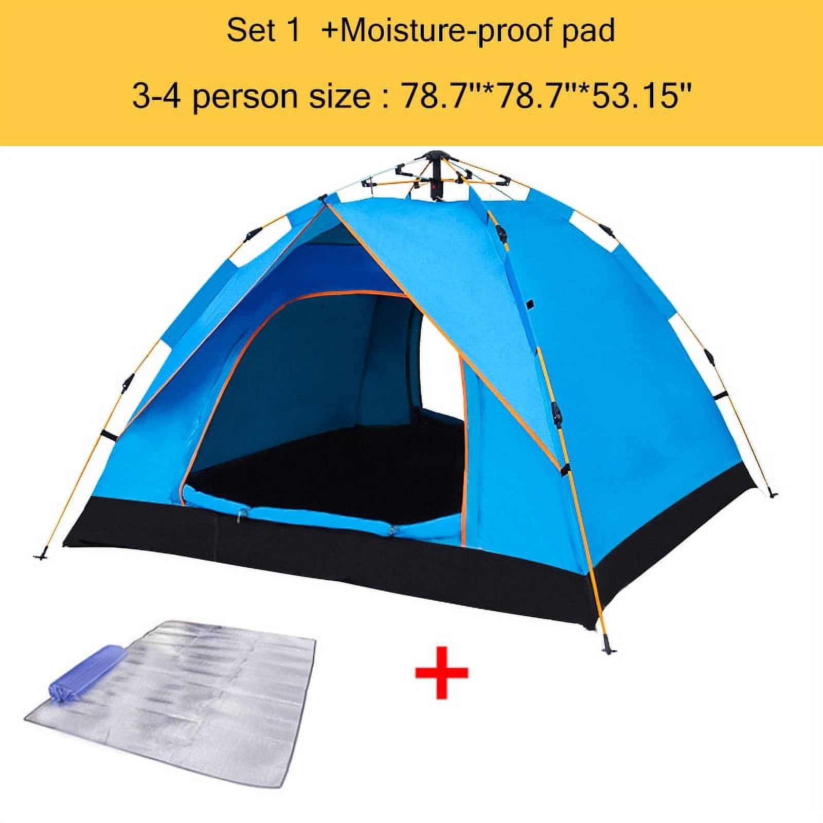 AIXPI 3/4 Person Tent Dome Tents for Camping, Waterproof Windproof