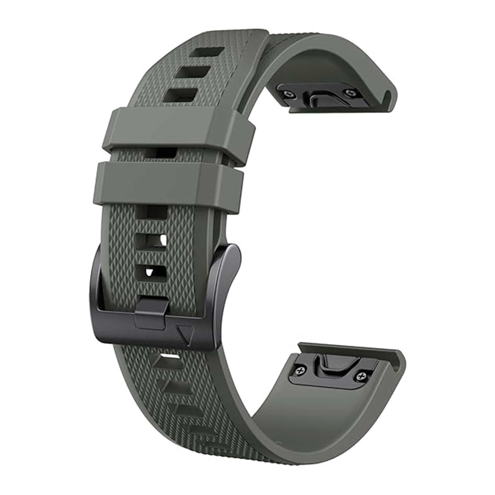Bracelet Silicone 22mm Quick-Fit Pour Garmin Fenix 5/6/7, Forerunner 935/945 - Orange - Remplacement Confortable