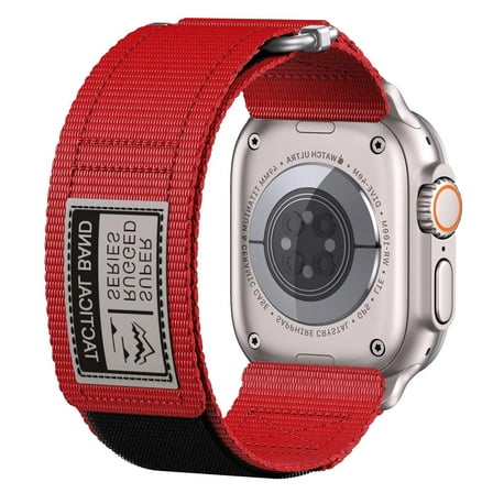 Composite Nylon Watch Band for Apple Watch Ultra2/Ultra Band 49mm 46mm 45mm 44mm for Men Women, Soft Replacement Watch Band Compatible with iWatch Series 10/9/8/7