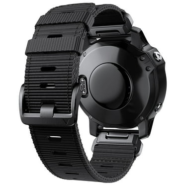 AIYOCK Compatible with Garmin Fenix 5X/7X/5X Plus/6X Band, 26mm Unisex Nylon Quick Release Watch Band for Descent MK1/D2 Delta PX