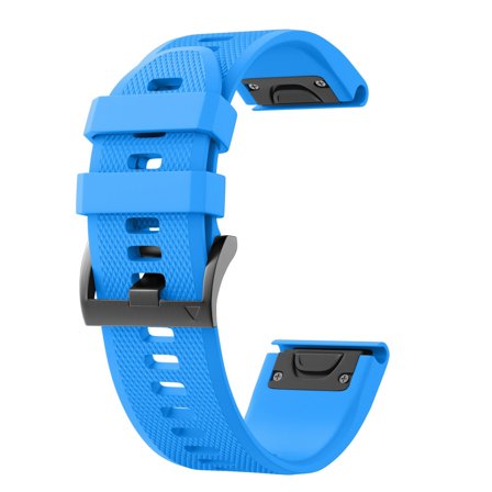 AIYOCK Compatible with Garmin Fenix 6/7/6 Pro/7 Pro/5/5 Plus Band, 22mm Silicone Replacement Watch Band for Forerunner 935 for Men Women