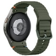 thumbnail image 1 of AIYOCK Compatible with Samsung Galaxy Watch 7/6/5/4 (40mm 44mm) Band, Wave Patterned Silicone Watch Band for Galaxy Watch FE for Men Women, 1 of 7