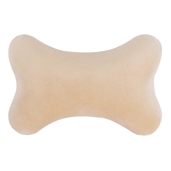 AIYUQ.U Ergonomic Design Adult U-Shaped Memory Foam Neck Pillow, Beige