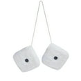 thumbnail image 1 of AIYUQ.U Plush Car Dice - Vibrant Rear View Mirror Charms and Decor, 1 of 9