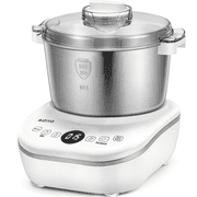 AIZIYO DoughChief, 7.4QT Dough Maker, Dough Mixer with Ferment Function, 304 Stainless Steel Bowl, Removeable lid, Face-up Touch Panel, Electric Dough Proofing 