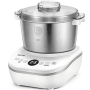 AIZIYO DoughChief, 7.4QT Dough Maker, Dough Mixer with Ferment Function, 304 Stainless Steel Bowl, Removeable lid, Face-up Touch Panel, Electric Dough Proofing Box for Pizza & Bread