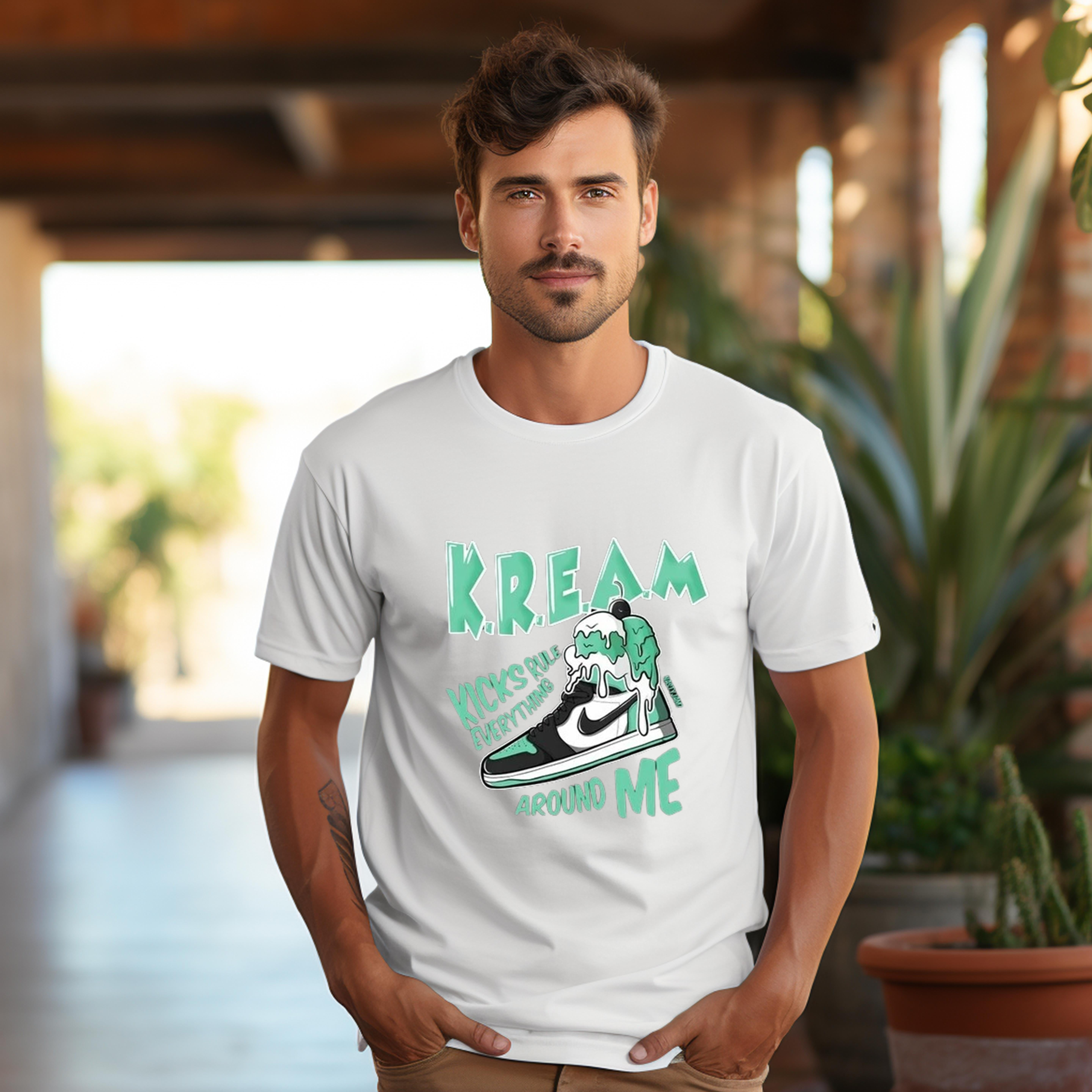Green glow shirt hot sale