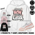 AJ 11 Low Legend Pink Hoodie Grind More, In Light Pink To Match Sneaker