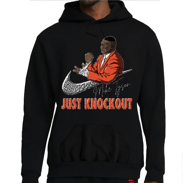 AJ 3 Peach Hoodie Match Just Knockout Up to size 4XL