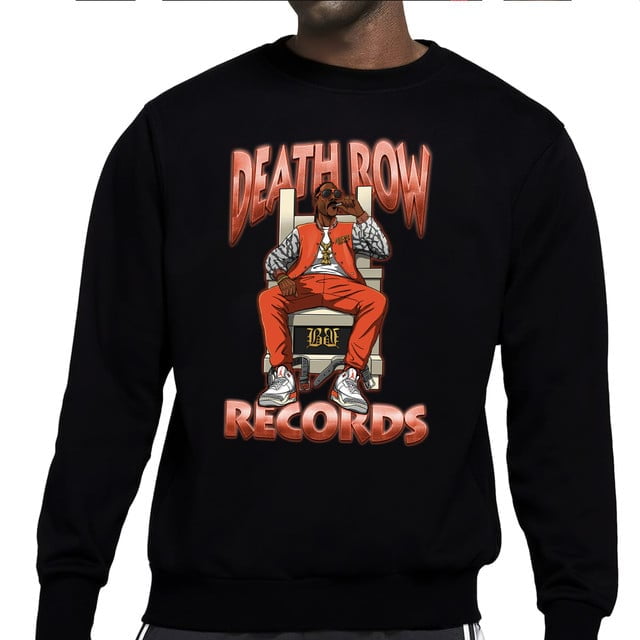 AJ 3 Peach Sweatshirt Match Snoop Records Up to size 4XL