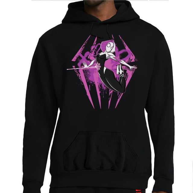 AJ 4 GS Hyper Violet Hoodie Match Couples Spider Gwen Up to size 4XL