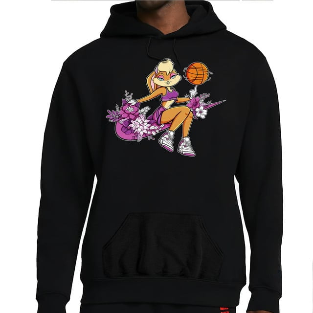 AJ 4 GS Hyper Violet Hoodie Match Flower Lola It Up to size 4XL