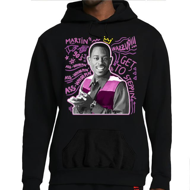 AJ 4 GS Hyper Violet Hoodie Match Gangster Martin Up to size 4XL