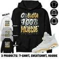 AJ 6 Pari Hoodie Lucky Hustle, In Sport Grey To Match Sneaker Up to