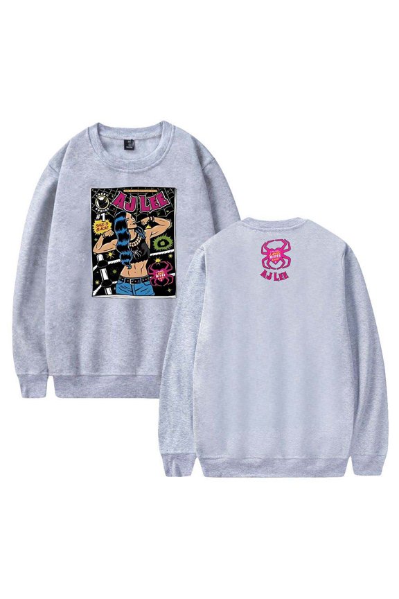 AJ Lee Comic Merch Sweatshirt Women Men Casual Crewneck Long Sleeve Pullover Clothes