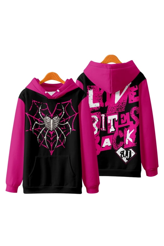 AJ Lee Fan Hoodie – Unisex Long Sleeve Pullover Streetwear Sweatshirt for Wrestling Enthusiasts and Casual Fashion Wear