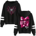 thumbnail image 1 of AJ Lee Love Bites Back Hoodie Pocketless Sweatshirt Long Sleeve Streetwear Unisex Pullovers, 1 of 2