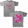 thumbnail image 1 of AJ Lee Love Bites Back Merch Summer Unisex Short-sleeved T-shirt Fashion Printed Casual Stylish Design Tee, 1 of 6