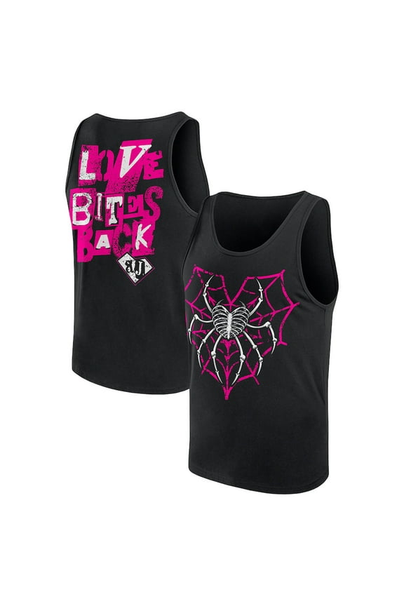 AJ Lee Love Bites Black Tank Tops Unisex Sleeveless Sport Gym Vest Men Women Outdoor Streetwear Tops