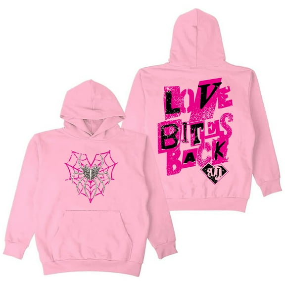 AJ Lee Love Bites Hoodie Long Sleeve Streetwear Men Women Hooded Sweatshirts