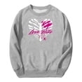 thumbnail image 1 of AJ Lee Love Bites Logo Merch Crewneck Long Sleeve Streetwear Men Women Pullover Sweatshirts, 1 of 3