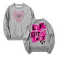 thumbnail image 1 of AJ Lee Love Bites Merch Crewneck Long Sleeve Streetwear Men Women Pullover Sweatshirts, 1 of 3