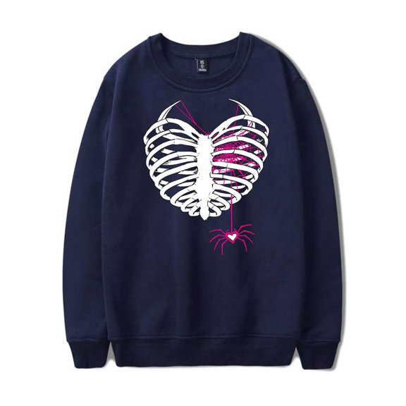 AJ Lee Love Bites Merch Crewneck Sweatshirts Cosplay Women Men Fashion Long Sleeve Stylish Y2K Design Top