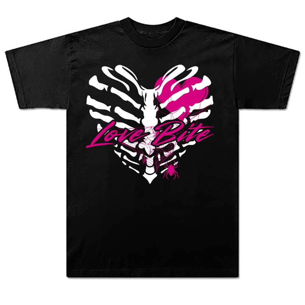 XAZHGOSG AJ Lee Love Bites Merch Summer Unisex Short-Sleeved T-Shirt Fashion Printed Casual Stylish Design Tee, Adult Unisex, Size: Large, image size:1002x1002