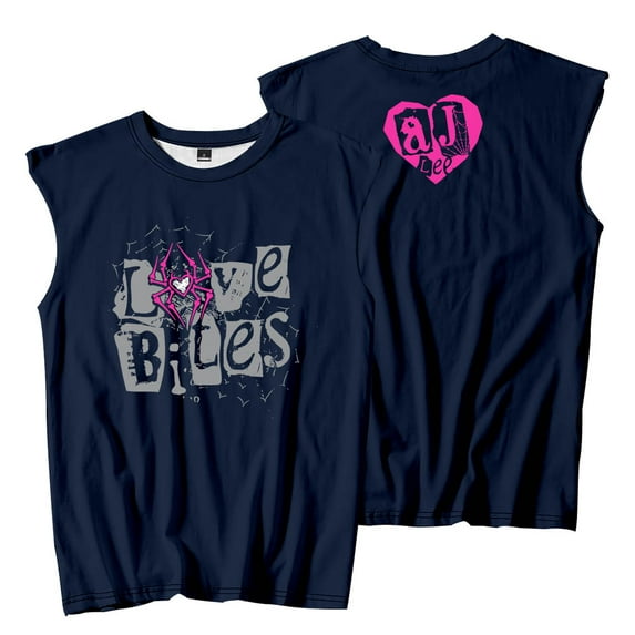 AJ Lee Love Bites Sleeveless T-Shirts Streetwear Tee Cosplay Women Men Fashion Tank Tops