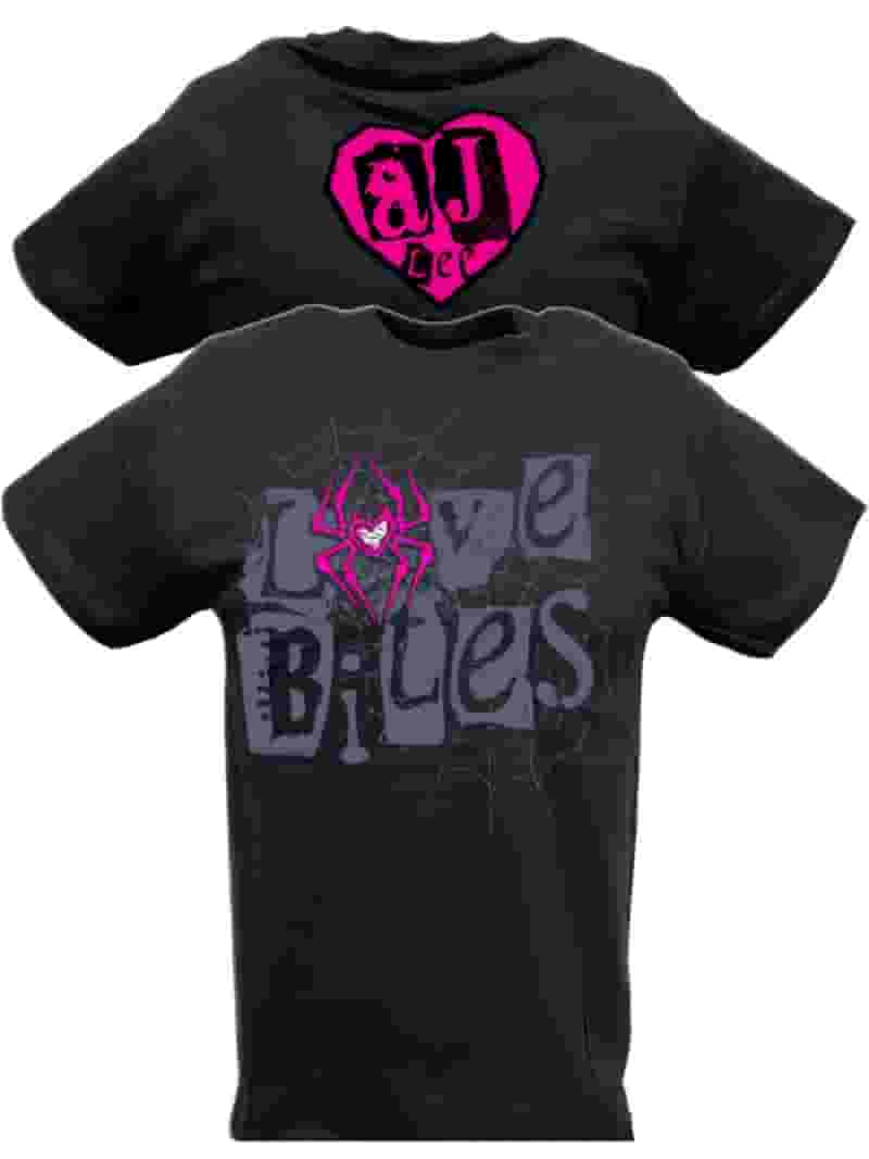 ★RAIVE★ Love Bites Graphic TShirt VW5ME907_2color AJ Lee Love Bites Spider Web T-shirt - Walmart.com