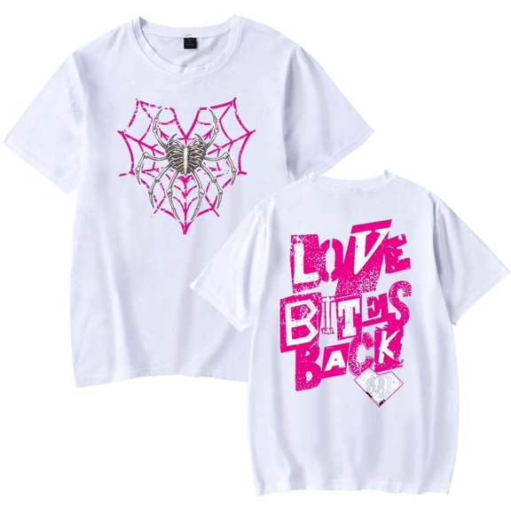 AJ Lee Love Bites T-Shirt Women Men Casual Crewneck Short Sleeve Fashion Tee