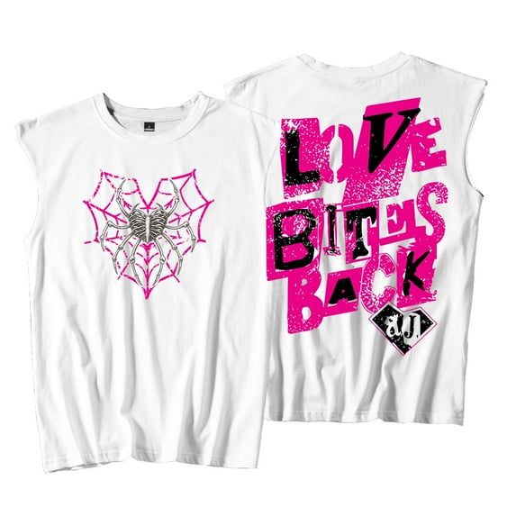 AJ Lee Love Bites Tank Tops Unisex Sleeveless Sport Vest Men Women Outdoor Streetwear Tops