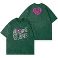 thumbnail image 1 of AJ Lee Love Bites Vintage Wash T-Shirts Cosplay Women Men HipHop Cotton Short Sleeve Tee, 1 of 6