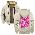 thumbnail image 1 of AJ Lee Love Bites Zipper Hoodies Women Men Jacket Parkas Long Sleeve Fashion Streetwear Coat, 1 of 3