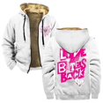 thumbnail image 1 of AJ Lee Love Bites Zipper Hoodies Women Men Jacket Parkas Long Sleeve Fashion Streetwear Coat, 1 of 3
