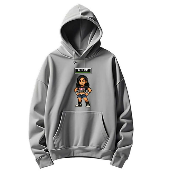 AJ Lee Merch 8 Bit Hoodie Spring Autumn Fashion Men/Women Casual Tops Long Sleeve Sweatshirts