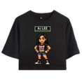 thumbnail image 1 of AJ Lee Merch 8 Bit T-Shirt For Women&Girls Midriff Short Sleeve Summer Clothing Vest Tee, 1 of 6