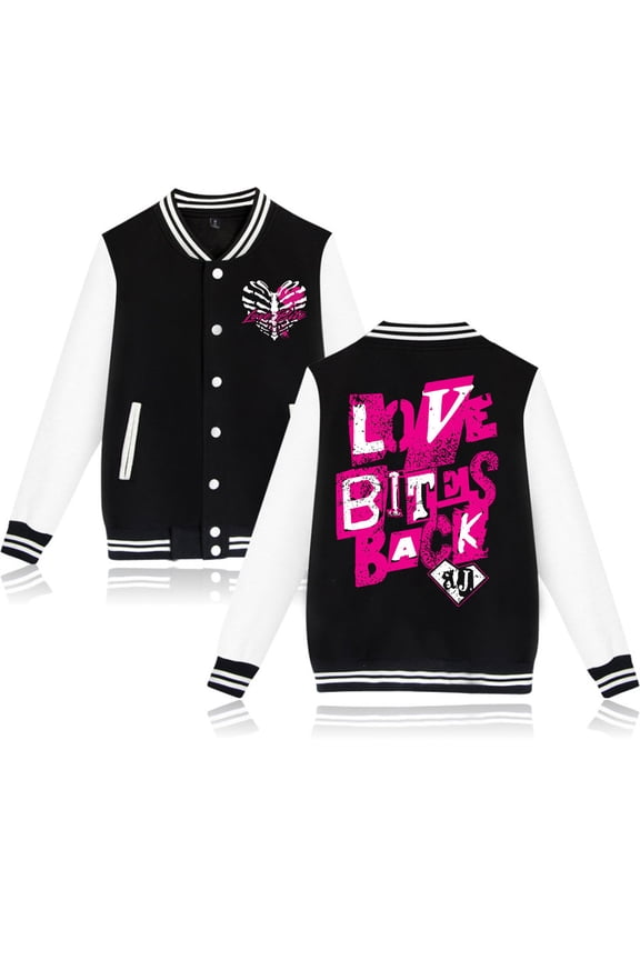 AJ Lee Merch Baseball Jacket – Unisex Casual Long Sleeve Graphic Streetwear Fashion Coat for Wrestling Fans and Supporters