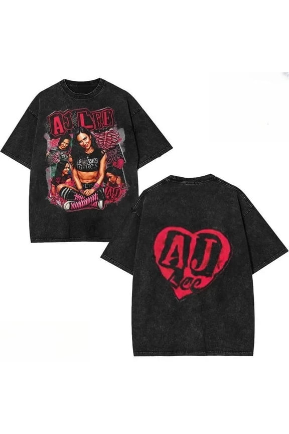 AJ Lee Merch Cotton Shirt Vintage Unisex Tops Tee Jersey Outdoor Fashion Tee y2k Top