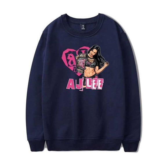AJ Lee Merch Crewneck Sweatshirts Cosplay Women Men Fashion Long Sleeve Stylish Y2K Design Top