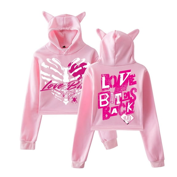 AJ Lee Merch Fans Cat Ear Hoodie – Women’s Long Sleeve Pullover Sweatshirt Streetwear for Wrestling Fans and Supporters