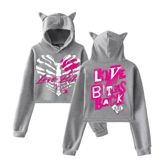 AJ Lee Merch Fans Cat Ear Hoodie – Women’s Long Sleeve Pullover Sweatshirt Streetwear for Wrestling Fans and Supporters