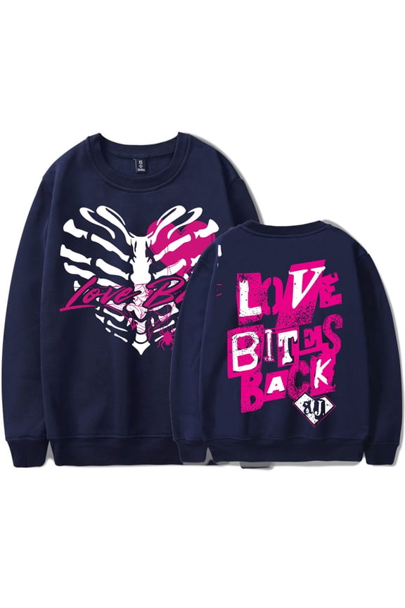 AJ Lee Merch Fans Sweatshirt – Unisex Long Sleeve Crewneck Pullover Streetwear for Wrestling Fans and Supporters