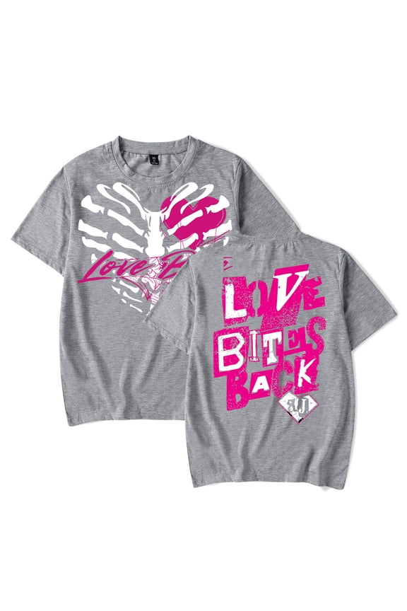 AJ Lee Merch Fans T-Shirts Streetwear Women Men Crewneck Short Sleeve Tee for Wrestling Fans and Supporters