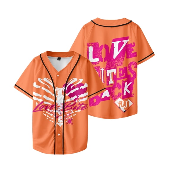 AJ Lee Merch Fans Unisex Baseball Jersey – V-Neck Short Sleeve Streetwear Tee for Wrestling Fans and Supporters