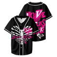 thumbnail image 1 of AJ Lee Merch Fans Unisex Baseball Jersey – V-Neck Short Sleeve Streetwear Tee for Wrestling Fans and Supporters, 1 of 12