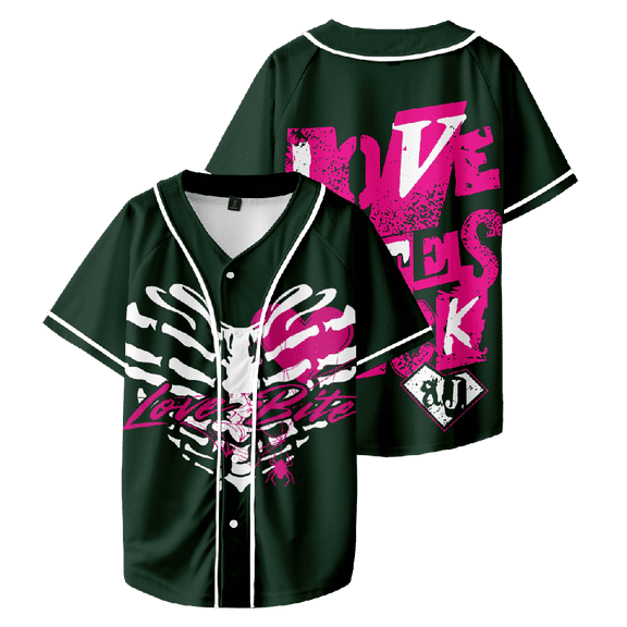 AJ Lee Merch Fans Unisex Baseball Jersey – V-Neck Short Sleeve Streetwear Tee for Wrestling Fans and Supporters