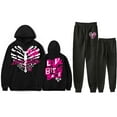 thumbnail image 1 of AJ Lee Merch Fans Unisex Hoodie Jogger Set – 2-Piece Pullover Sweatshirt & Pants Streetwear Outfit for Wrestling Fans, 1 of 6